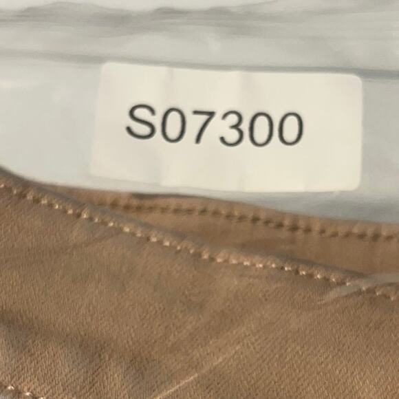 Express Womens Jeans Brown Denim High Rise Cropped Flare Stretch 10 R - Picture 12 of 12